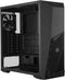 Cooler Master MasterBox K501L - Midi Tower - 1x 120 mm ventilator - Zwart