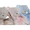 Geschenkset voor baby's Home ESPRIT Blauw Beige Roze Polyester (3 Stuks)