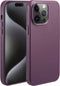 Accezz iPhone 15 Pro Max - Back Cover - MagSafe Leather - Heath Purple