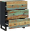 vidaXL - Dressoir - 60x33x75 - cm - massief - gerecycled - hout