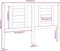 vidaXL - Hoofdbord - 141x4x100 - cm - massief - grenenhout - wit