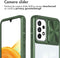 imoshion Hoesje Geschikt voor Samsung Galaxy A33 Hoesje - imoshion Camslider Backcover - Donkergroen