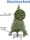 Casaria Kunstkerstboom - 140cm - 200 LED's - Groen