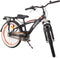 AMIGO Roady Jongensfiets 20 Inch - Kinderfiets voor 6 tot 8 Jaar - 110-125 cm - 3 Versnellingen - Zwart/Oranje