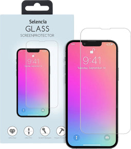 Selencia Gehard Glas Screenprotector - iPhone 13 / 13 Pro / 14 - 9H gehard glas - Transparant