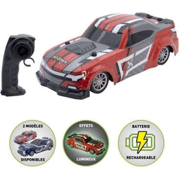 EXOST FLASH RACER - Afstandsbediening auto - 24 Ghz - Schaal 1:18 - Bereik 25 m - 15 km/u - Vanaf 5 jaar