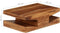 vidaXL - Salontafel - 90x60x30 - cm - massief - sheeshamhout