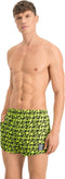 PUMA SWIM MEN WAVE AOP SHORT - Zwemshort - Golvende print - Geel