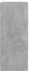 vidaXL - Badkamerkast - 60x33x80 - cm - bewerkt - hout - betongrijs