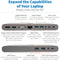 Eaton Tripp-Lite - USB-C Dock - Triple Display - 4x USB 3.2 type-A 2x USB 3.2 type-C 1x HDMI 1x DisplayPort 1x VGA 1x Ethernet (RJ45)