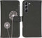 iMoshion Hoesje Geschikt voor Samsung Galaxy S23 Plus Hoesje Met Pasjeshouder - iMoshion Design Softcase Bookcase - Zwart / Dandelion