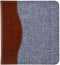 Hoesje Geschikt voor Kobo Libra H2O Sleepcover Jeans Style Hoes Grijs - ereader hoesje - cover