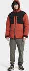 Didriksons HILMER USX JKT 2 - Heren Outdoor jack - Warmste pufferjack - Sabi Orange