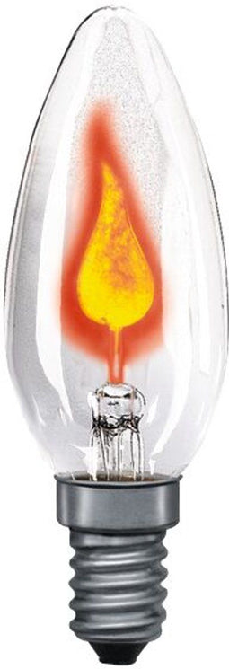 Paulmann - Gloeilamp Flakkerkaars E14 3W 1500K 1lm Helder
