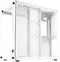 Xigmatek Aquarius Plus v2 - Mid-tower PC-behuizing - 7x120mm LED ARGB - Wit