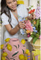 Mica Decorations Melika Vaas - Keramiek - H38 x Ø35 cm - Lichtroze