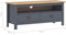 vidaXL - Tv-meubel - Hill - 110x40x47 - cm - massief - grenenhout - grijs