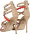 GUESS Kaira/Sandalo - Dames Sandalen met Hak - Beige - Maat 39