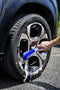 Michelin Velgenborstel - flexibel - wit blauw