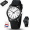 Tyme Berlin Heren Horloge - 40mm - Minimalistisch - Wit - Cadeauverpakking