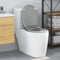 vidaXL - Snelsluiting - Toiletkap - met - Soft - Close - Duroplast - Grijs