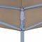 vidaXL - Partytentdak 270 g/m² - 6x3 m - Taupe