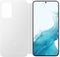 Samsung Galaxy S22 Plus - Clear View Cover - Ingebouwde standfunctie - Wit