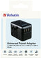 Verbatim UTA-04 - Reisadapter - 61W PD & QC 3.0 - 3xUSB-A & 2xUSB-C