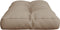 vidaXL Bankkussen pallet 70x40x10 cm taupe