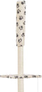 vidaXL - Kattenkrabpaal - met - sisal - krabpalen - 260 - cm - pootafdrukken - beige