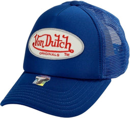 Von Dutch Pet - Blauw - One Size - Baseball Cap - Trucker Cap - Pet Volwassenen - Pet Dames - Petten