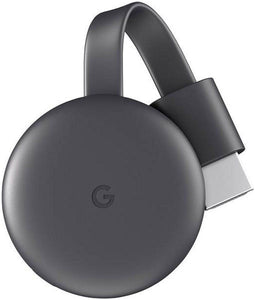 Google Chromecast 3 - Streaming Media Speler - Scherp en Vloeiend Beeld - Zwart
