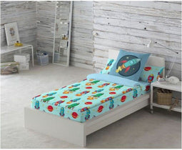 Gewatteerd beddengoed met ritssluiting Cool Kids Vulling (Bed van 90)