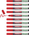 edding 51 EcoLine - lakmarker - waterbasis - laag VOS-gehalte - rood (10 stuks)
