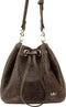 IKKI Fashion Laurel - Crossbodytas - Verstelbare schouderband - Donkerbruin