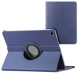 imoshion Tablet Hoes - Geschikt voor Samsung Galaxy Tab A9 Plus - 360° Draaibare Bookcase - Donkerblauw