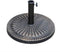 Angel Living Parasolvoet - 14kg - Ø49cm - Brons - Polyresin/Staal