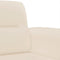 vidaXL - Tweezitsbank - 140 - cm - microvezelstof - beige