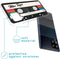 iMoshion Hoesje Geschikt voor Samsung Galaxy A42 Hoesje Siliconen - iMoshion Design hoesje - Zwart / Transparant / Cassette Tape