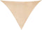 Schaduwdoeken Zonnetent 5 x 5 m Beige Polyethyleen 500 x 500 x 0,5 cm