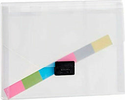 Documentenhouder Zwart Transparant A4 (25 x 3 x 33 cm) (12 Stuks)