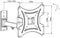 MyWall HL 15-2 - Muurbeugel - Full motion 23-42 inch - Zwart