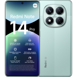 Xiaomi Redmi Note 14 Pro 5G - Groen - 256 GB - Fysieke simkaart