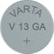 Varta V13GA - Alkaline knoopcel batterij - 1,5 Volt 125 mAh - Geschikt voor autosleutels en camera's