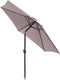 Feel furniture - Parasol - Kantelbaar - 3 meter - Taupe