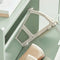 SoBuy FSR100-GR - Smalle Schoenenkast - 4 Kleppen - Groen 100x90x19 cm