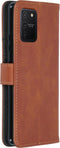 iMoshion Hoesje Geschikt voor Samsung Galaxy S10 Lite Hoesje Met Pasjeshouder - iMoshion Luxe Bookcase - Bruin