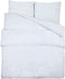 vidaXL - Dekbedovertrekset - 200x200 - cm - katoen - wit