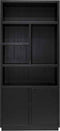 Richmond Interiors Boekenkast Oakura 2-deuren (Black)