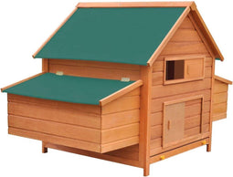 vidaXL - Kippenhok - 157x97x110 - cm - hout